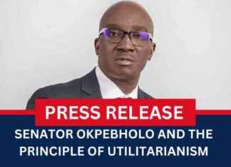 Senator Okpebholo’s Utilitarianism: A Political Analysis senator-okpebholos-utilitarianism-a-political-analysis