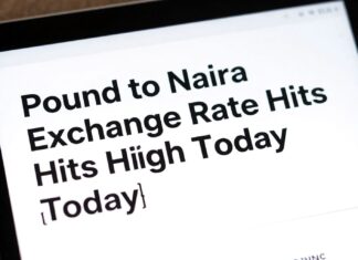 Pound to Naira Exchange Rate Hits New High Today