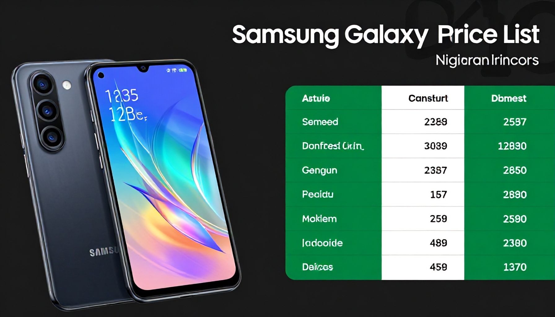 Samsung Galaxy S10 Prices in Nigeria Revealed for 2024 4 2024 Samsung Galaxy S10 Price List Confirmed for Nigerian Buyers