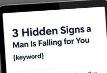 3 Hidden Signs a Man Is Falling for You