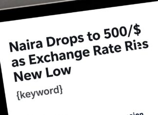 Naira Drops to 500/$ as Exchange Rate Hits New Low