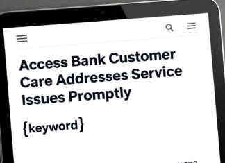 Access Bank Customer Care Addresses Service Issues Promptly