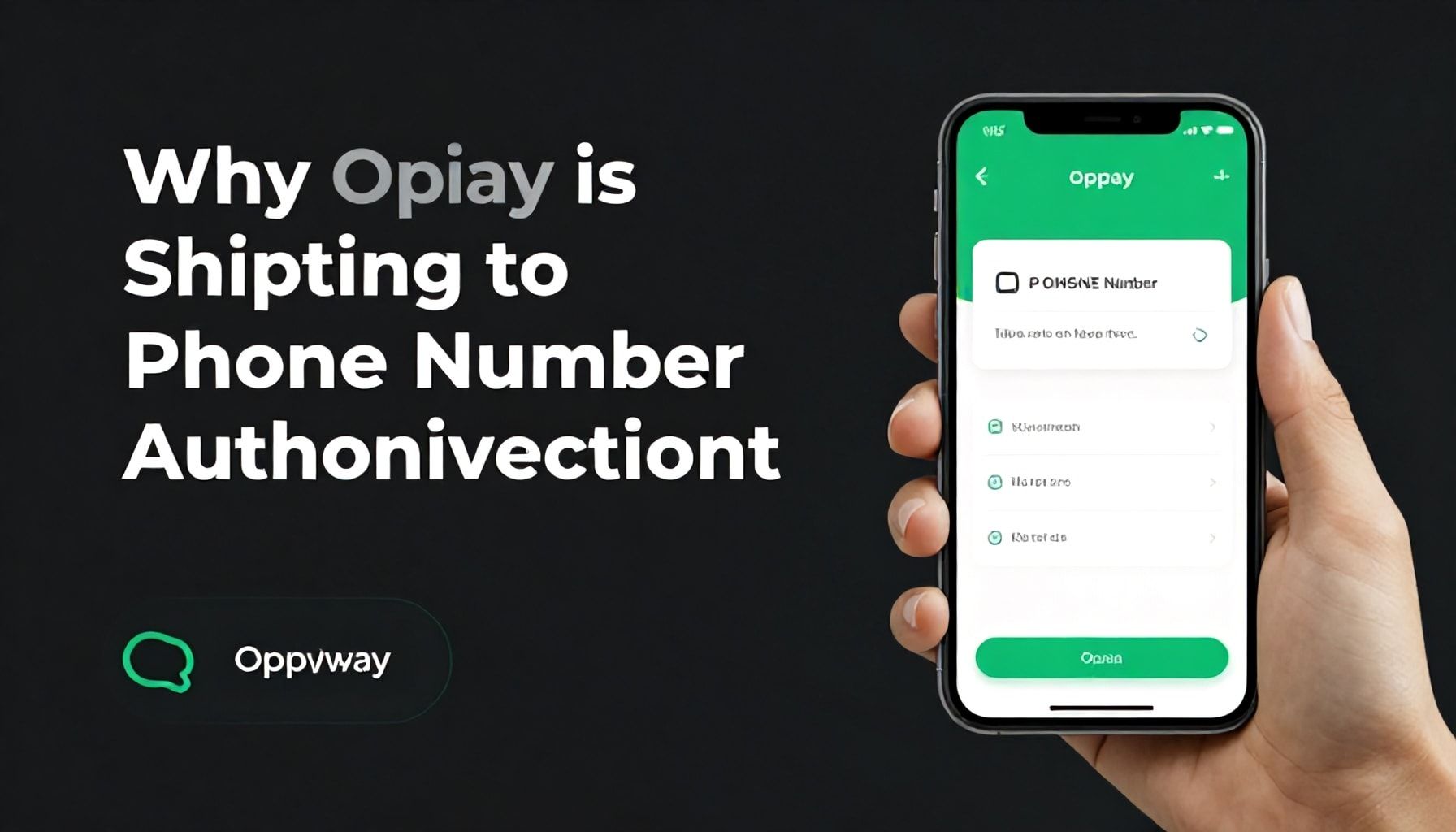 Background: Why Opay is Shifting to Phone Number Authentication