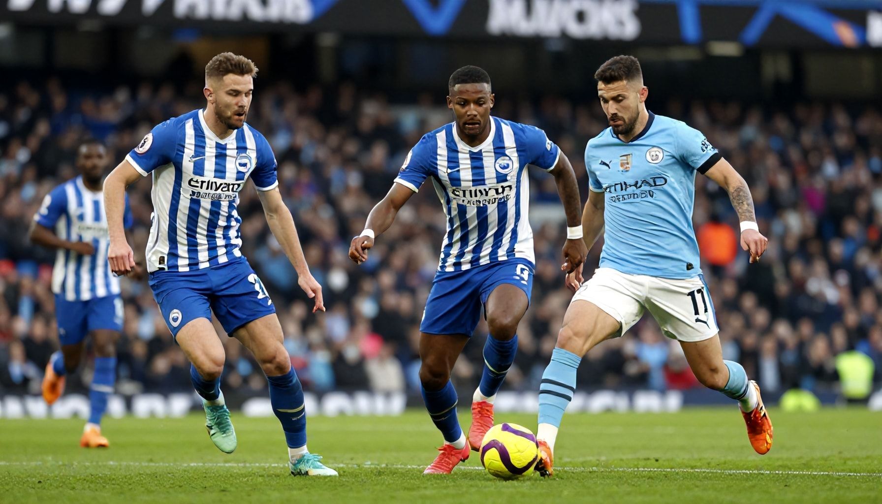 Brighton’s Resilient Defense Frustrates Man City in Premier League Showdown