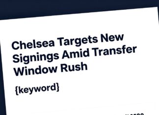 Chelsea Targets New Signings Amid Transfer Window Rush
