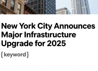 New York City Announces Major Infrastructure Upgrade for 2025