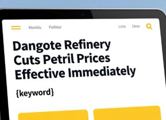Dangote Refinery Cuts Petrol Prices Effective Immediately