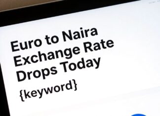 Euro to Naira Exchange Rate Drops Today
