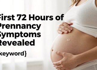 First 72 Hours of Pregnancy Symptoms Revealed