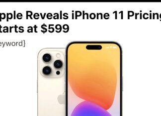 Apple Reveals iPhone 11 Pricing: Starts at $599