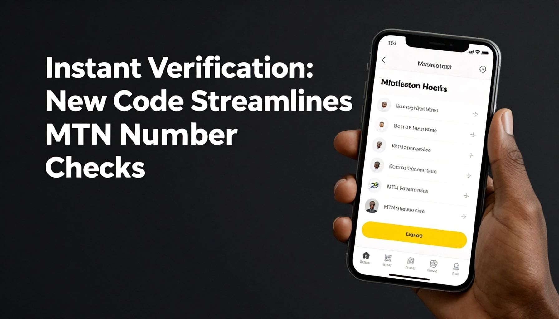 Instant Verification: New Code Streamlines MTN Number Checks
