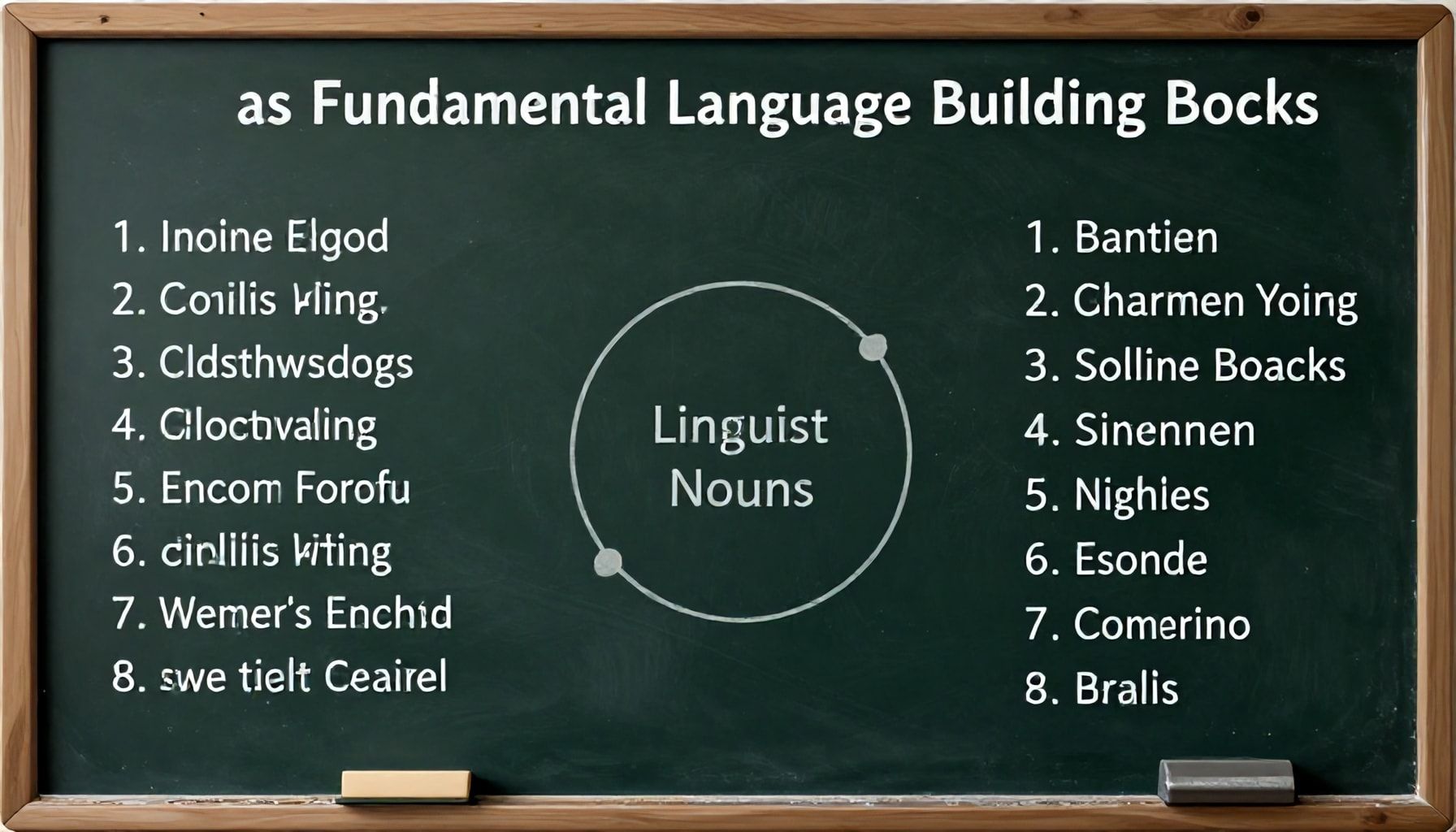 Linguists Define Nouns as Fundamental Language Building Blocks