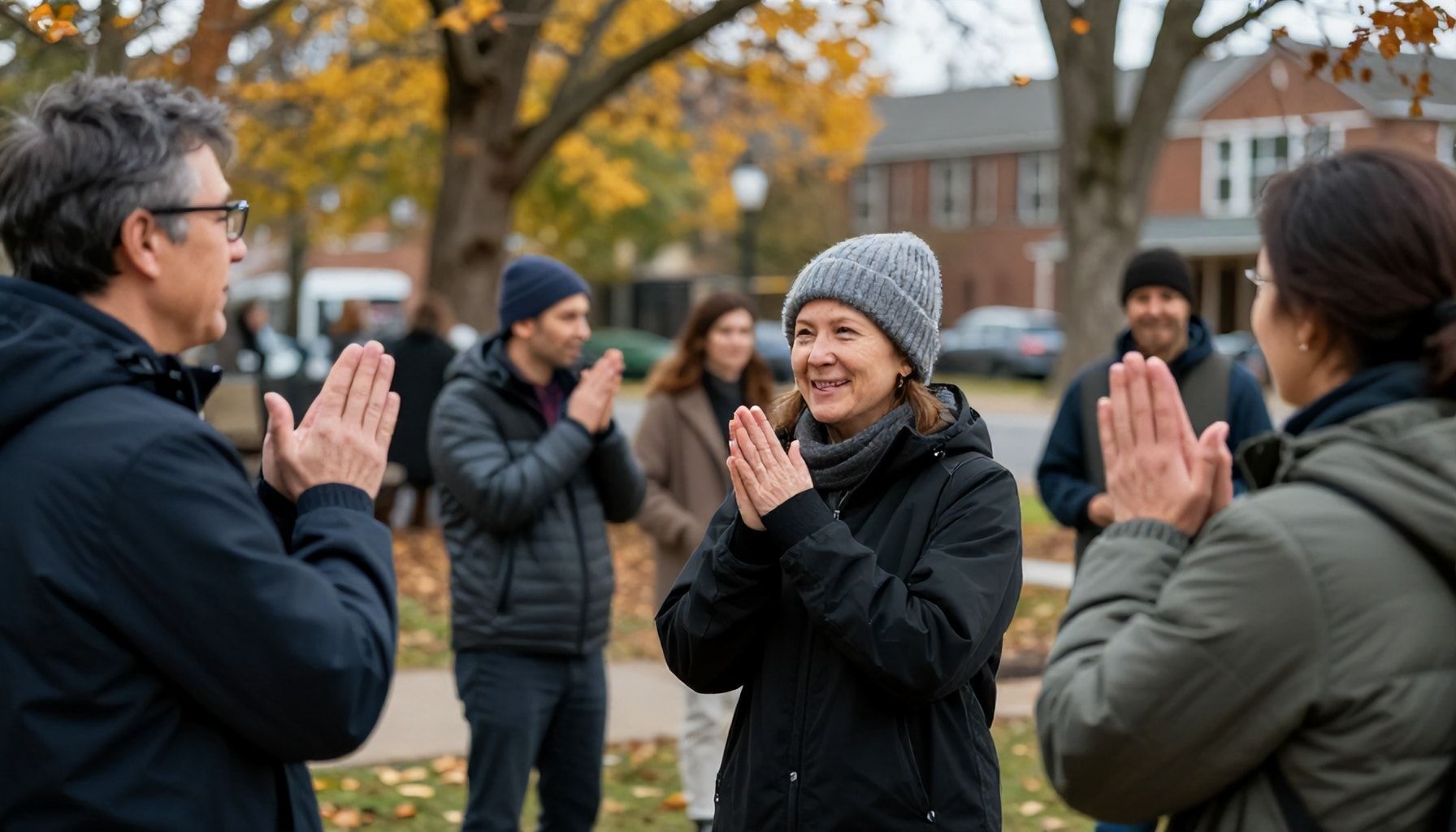 Local Residents Share Love-Filled Morning Greetings