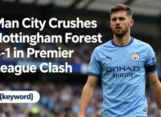 Man City Crushes Nottingham Forest 4-1 in Premier League Clash