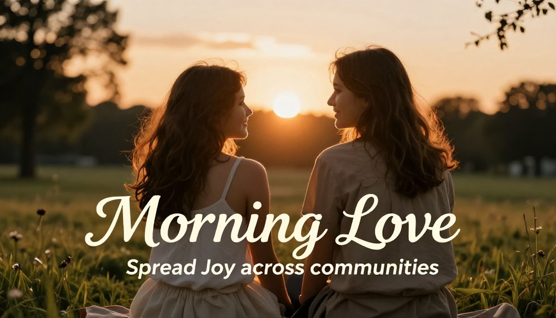 Morning Love Messages Spread Joy Across Communities