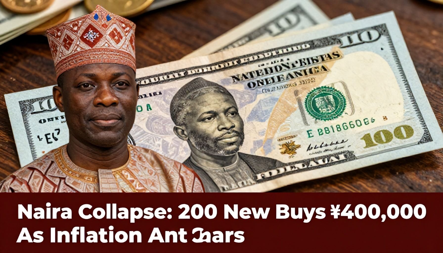 Naira Exchange Rate: $200 Equals ₦400,000 as of June 2024 4 Naira Collapse: $200 Now Buys ₦400,000 as Inflation Soars