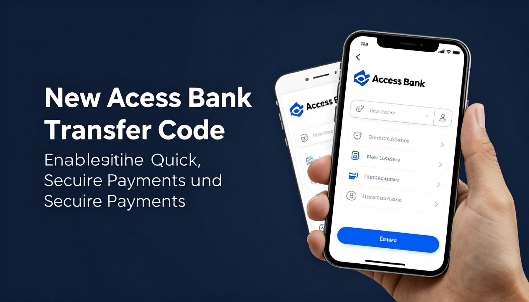 New Access Bank Transfer Code Enables Quick, Secure Payments