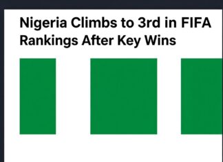 Nigeria Climbs to 3rd in FIFA Rankings After Key Wins