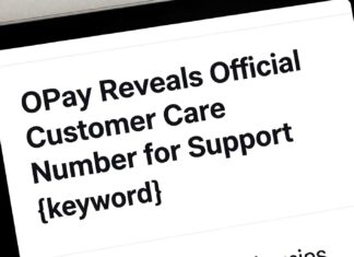OPay Reveals Official Customer Care Number for Support