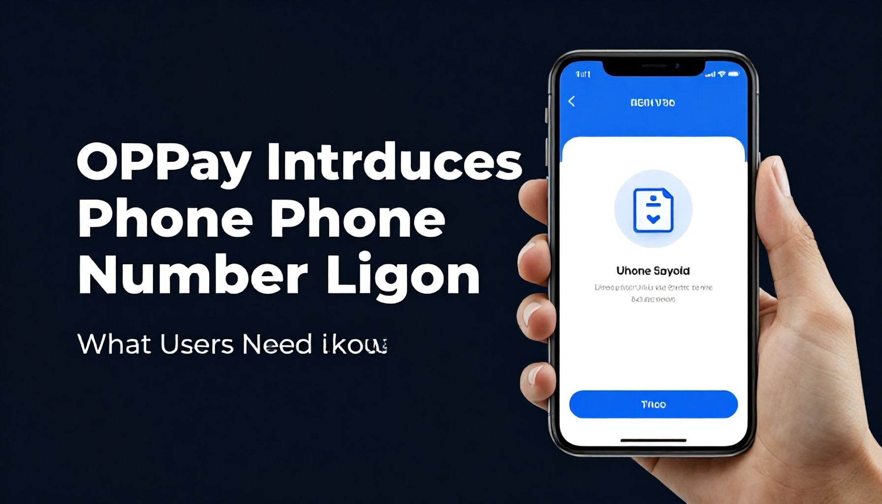 OPay Users Can Now Login with Phone Number Only 5 OPay Introduces Phone Number Login: What Users Need to Know