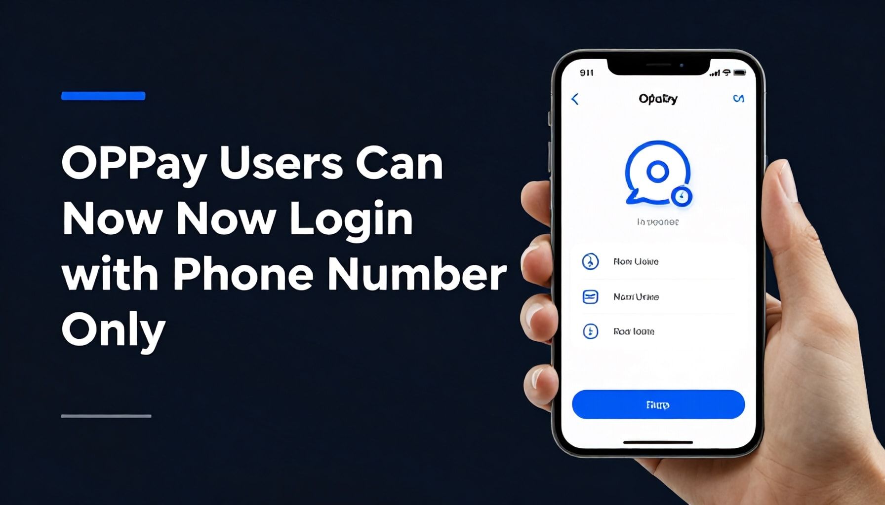 OPay Users Can Now Login with Phone Number Only 1 OPay Users Can Now Login with Phone Number Only: Key Details Revealed
