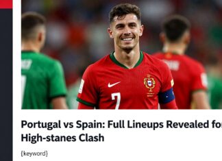 Portugal vs Spain: Full Lineups Revealed for High-Stakes Clash