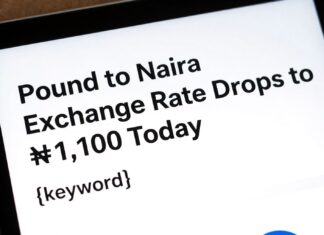 Pound to Naira Exchange Rate Drops to ₦1,100 Today