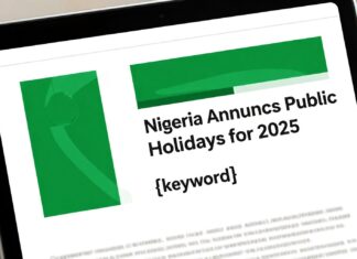Nigeria Announces Public Holidays for 2025
