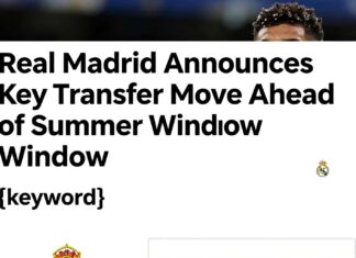 Real Madrid Announces Key Transfer Move Ahead of Summer Window