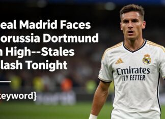 Real Madrid Faces Borussia Dortmund in High-Stakes Clash Tonight