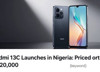 Redmi 13C Launches in Nigeria: Priced at ₦220,000