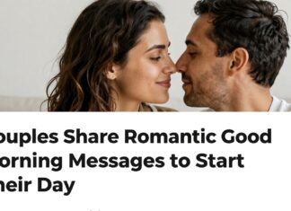 Couples Share Romantic Good Morning Messages to Start Their Day