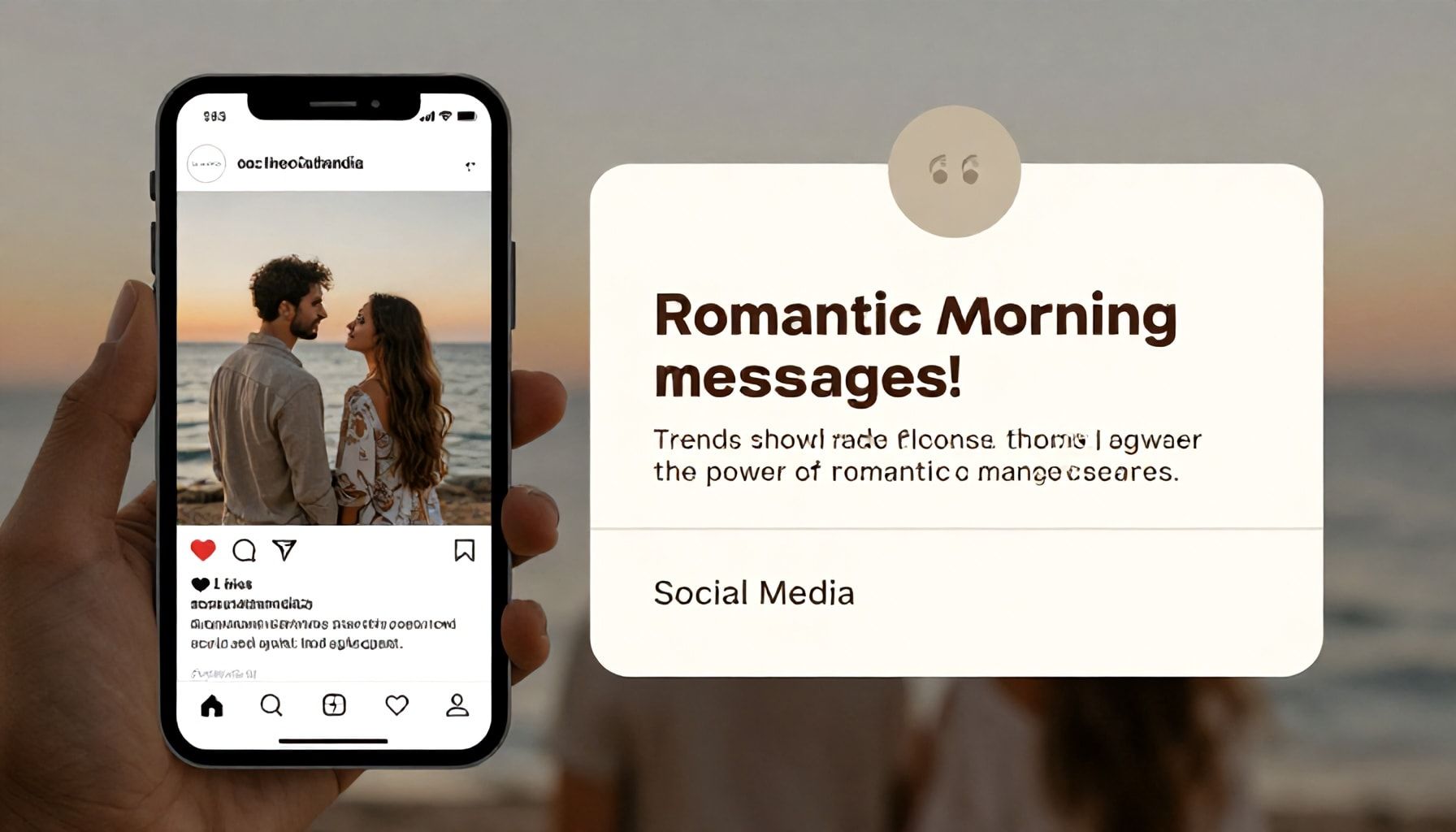 Social Media Trends Showcase the Power of Romantic Morning Messages