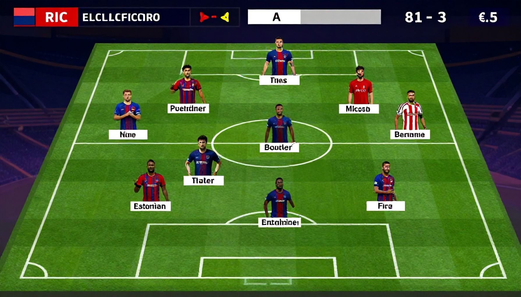 Tactical Battles Take Shape in El Clásico Lineups