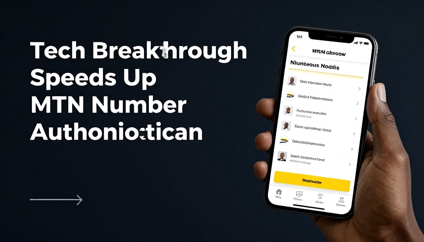 Tech Breakthrough Speeds Up MTN Number Authentication