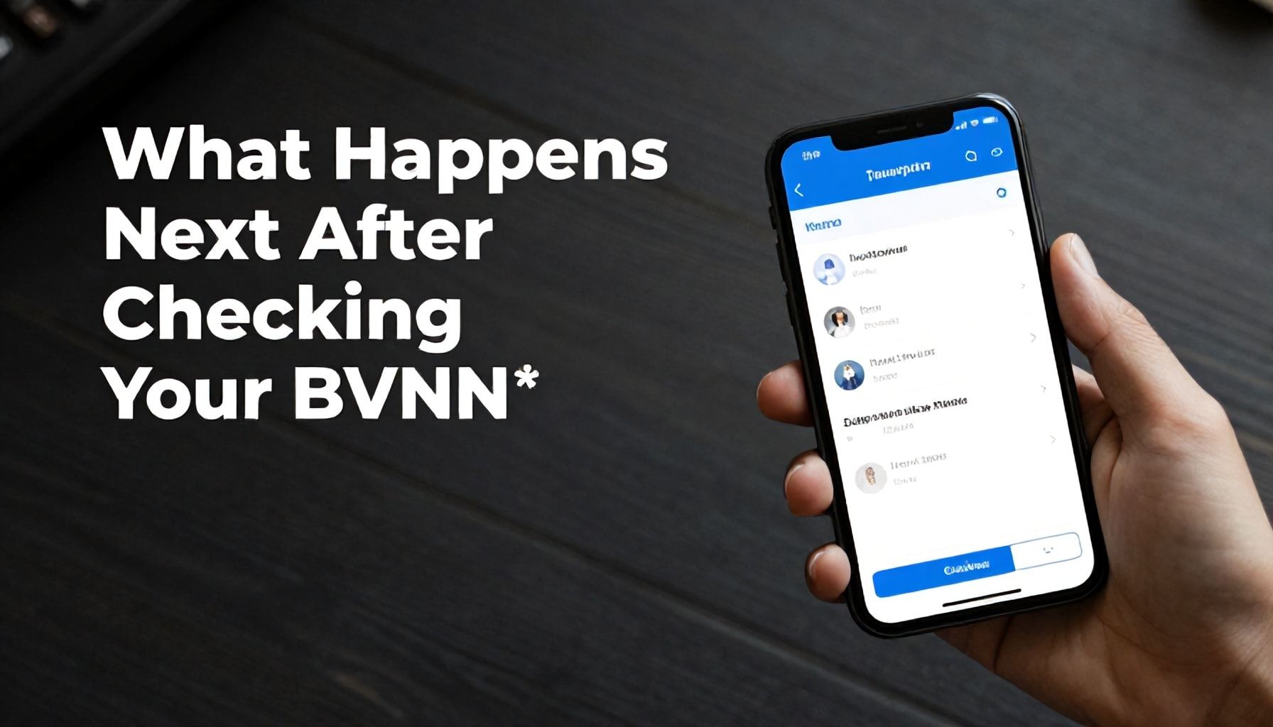 Check Your BVN in 3 Easy Steps – Here’s How 5 What Happens Next After Checking Your BVN*