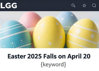 Easter 2025 Falls on April 20
