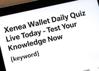 Xenea Wallet Daily Quiz Live Today – Test Your Knowledge Now