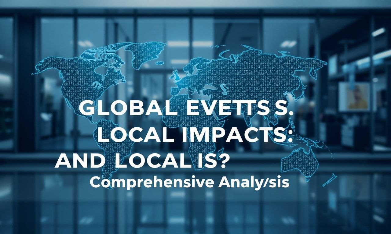 Exploring the Intersection of Global Events and Local Impacts: A Comprehensive Analysis Exploring the Intersection of Global Events and Local Impacts: A Comprehensive Analysis