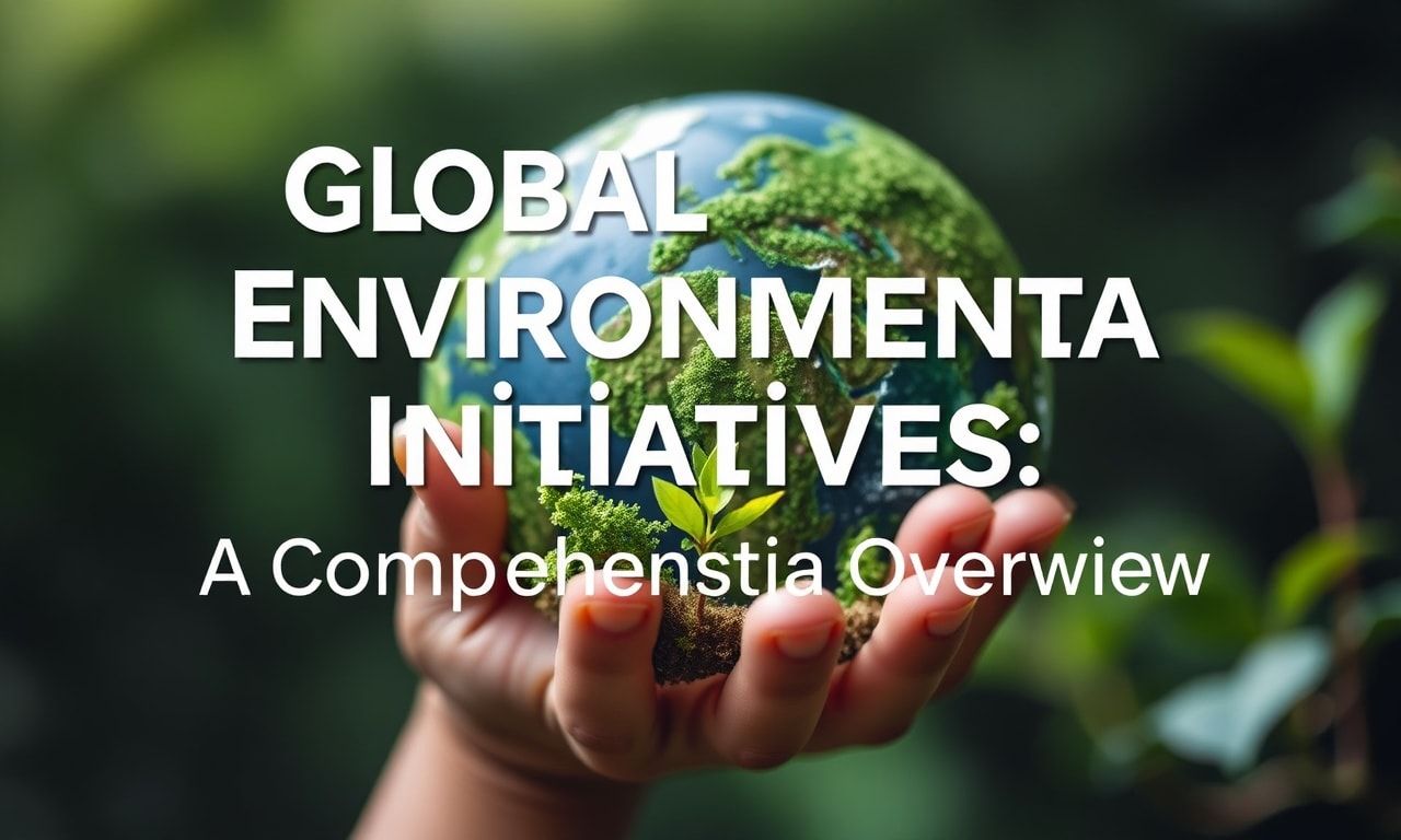 Global Environmental Initiatives: A Comprehensive Overview Global Environmental Initiatives: A Comprehensive Overview