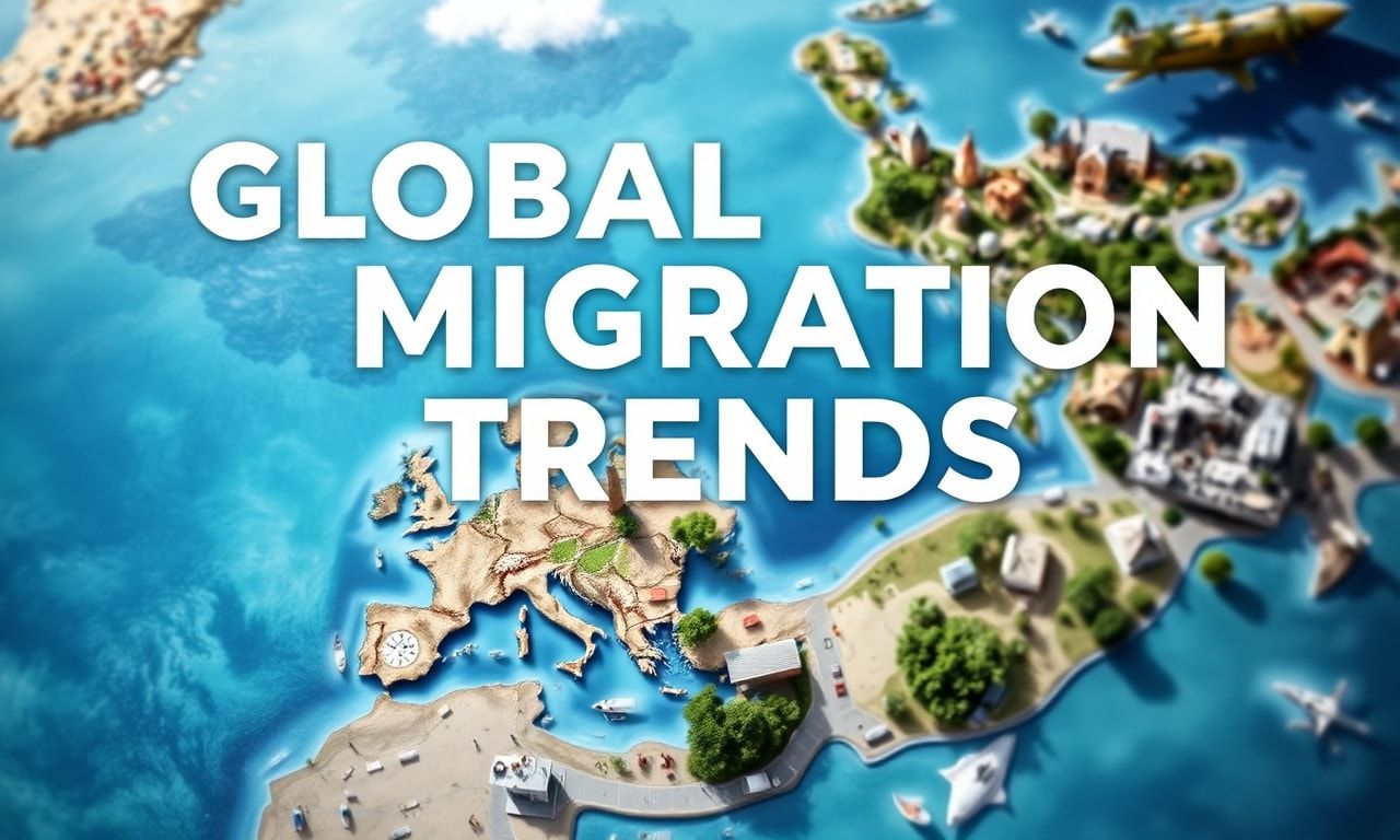 Global Migration Trends: A Look at the Most Sought-After Destinations in 2023 Global Migration Trends: An Examination of the Most Desirable Destinations in 2023