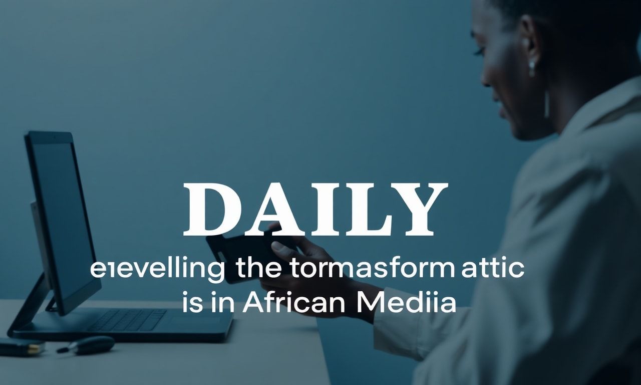 Lagos Daily: Unveiling the Digital Transformation in African Media Lagos Daily: Revealing the Digital Transformation in African Media