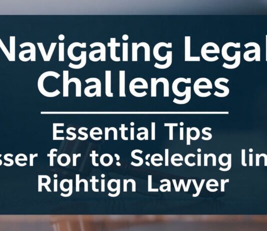 Navigating Legal Challenges: Essential Tips for Choosing the Right Lawyer Navigating Legal Challenges: Essential Tips for Selecting the Right Lawyer