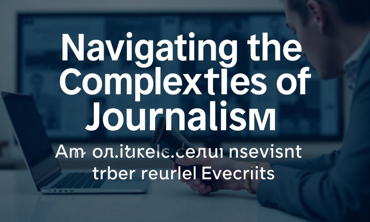 Navigating the Complexities of Modern Journalism: A Deep Dive into Current Events Navigating the Complexities of Modern Journalism: An In-depth Look at Current Events