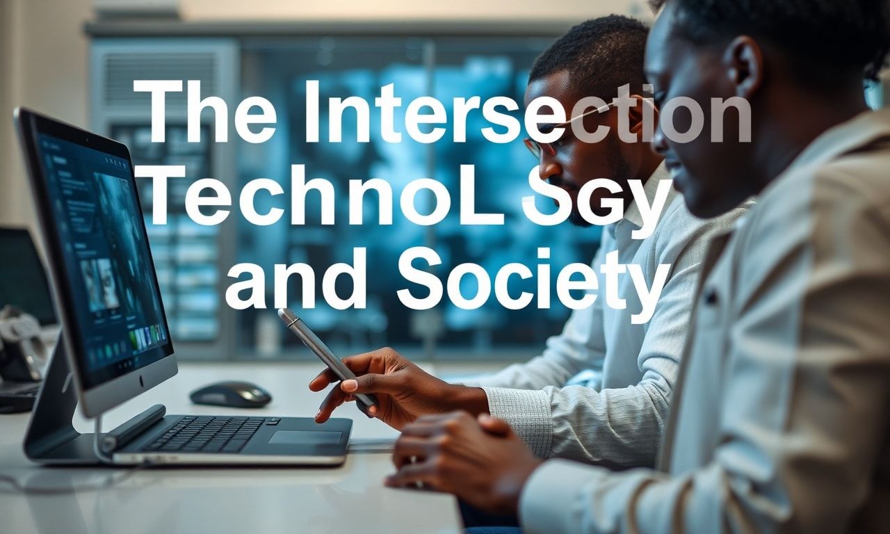 The Intersection of Technology and Society: A Lagos Perspective The Intersection of Technology and Society: A Lagos Viewpoint