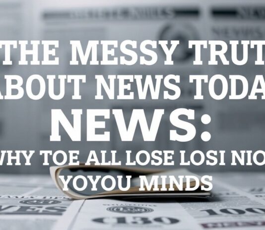 The Messy Truth About News Today: Why We’re All Losing Our Minds The Messy Truth About News Today: Why We're All Losing Our Minds