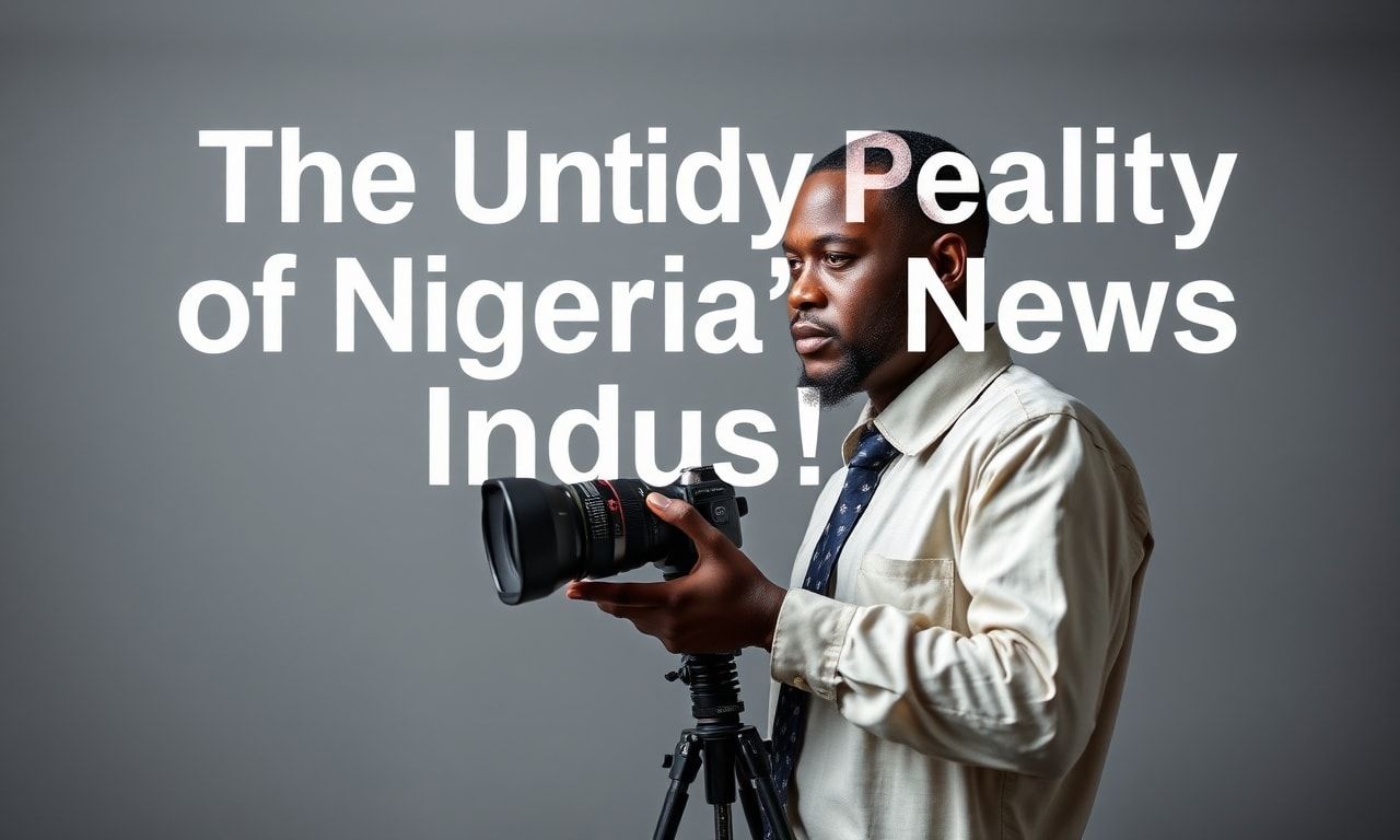 The Messy Truth About Nigeria’s News Industry: A Journalist’s Rant The Untidy Reality of Nigeria's News Industry: A Journalist's Outburst